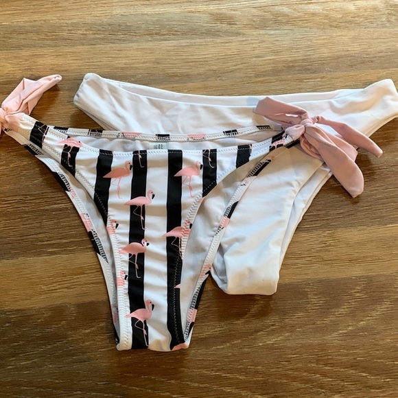 Bikini bottoms only.  2 pair for the price of one - Picture 1 of 6